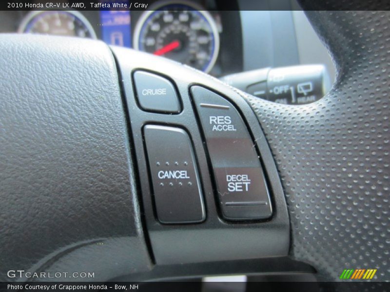 Taffeta White / Gray 2010 Honda CR-V LX AWD