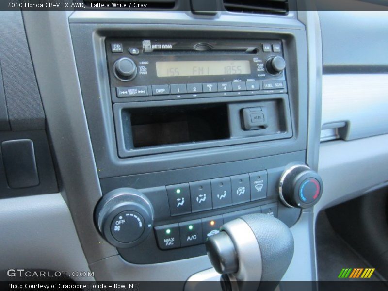 Taffeta White / Gray 2010 Honda CR-V LX AWD
