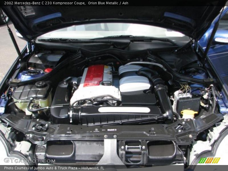  2002 C 230 Kompressor Coupe Engine - 2.3 Liter Supercharged DOHC 16-Valve 4 Cylinder