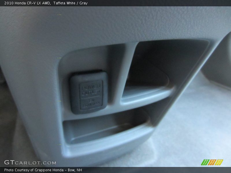 Taffeta White / Gray 2010 Honda CR-V LX AWD