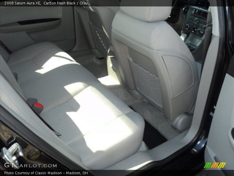 Carbon Flash Black / Gray 2008 Saturn Aura XE