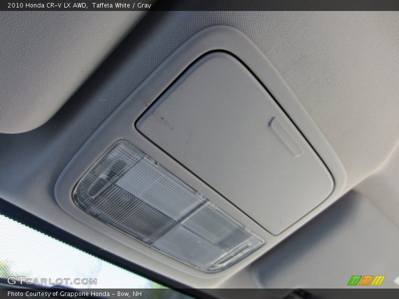 Taffeta White / Gray 2010 Honda CR-V LX AWD