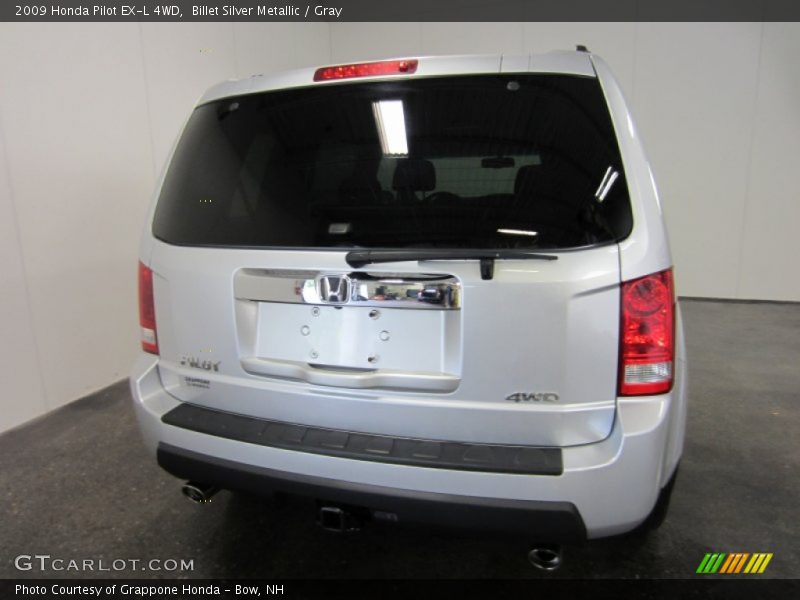 Billet Silver Metallic / Gray 2009 Honda Pilot EX-L 4WD
