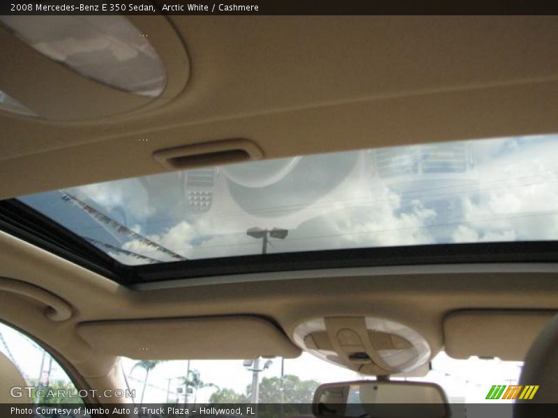 Arctic White / Cashmere 2008 Mercedes-Benz E 350 Sedan