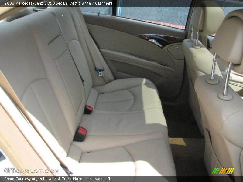 Arctic White / Cashmere 2008 Mercedes-Benz E 350 Sedan