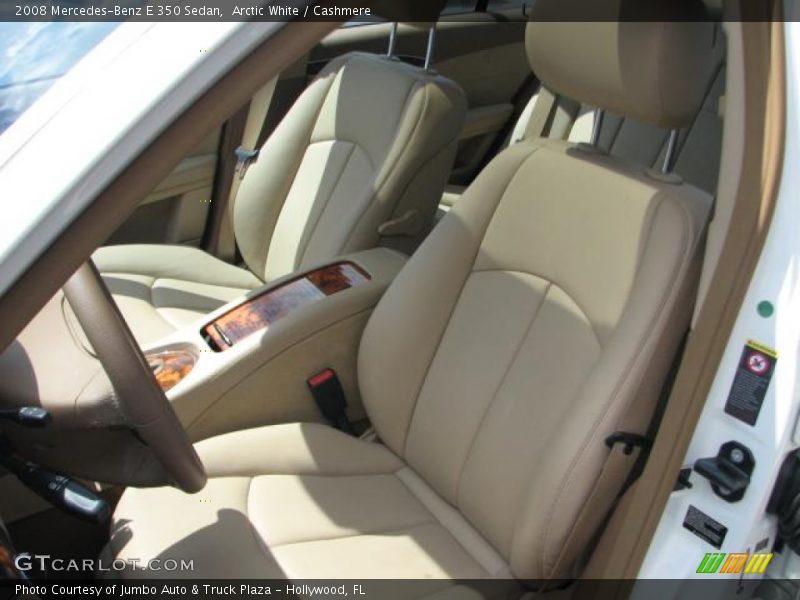 Arctic White / Cashmere 2008 Mercedes-Benz E 350 Sedan