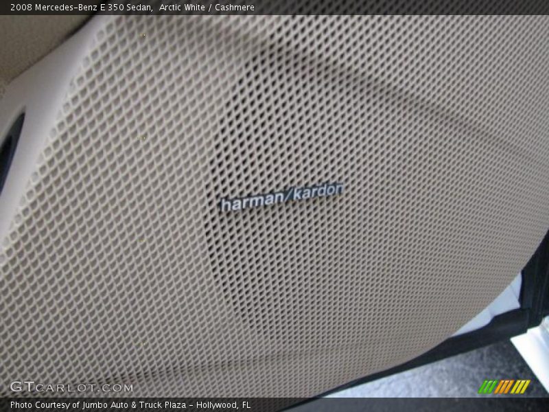 Arctic White / Cashmere 2008 Mercedes-Benz E 350 Sedan