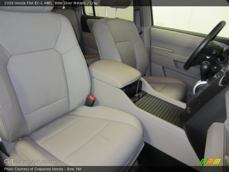 Billet Silver Metallic / Gray 2009 Honda Pilot EX-L 4WD