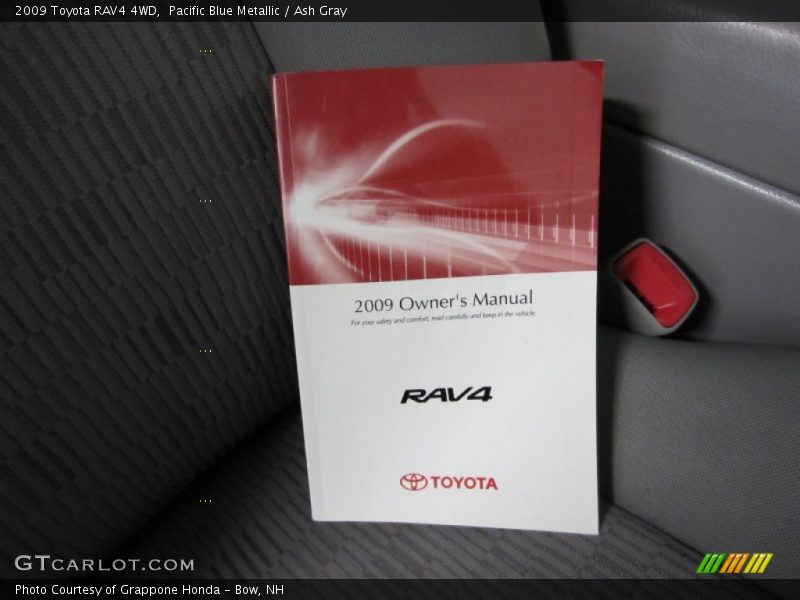 Pacific Blue Metallic / Ash Gray 2009 Toyota RAV4 4WD