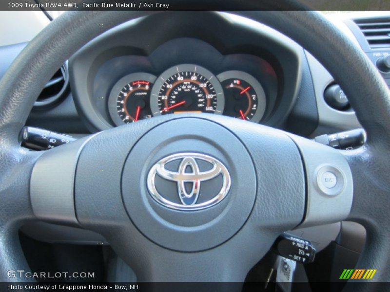Pacific Blue Metallic / Ash Gray 2009 Toyota RAV4 4WD