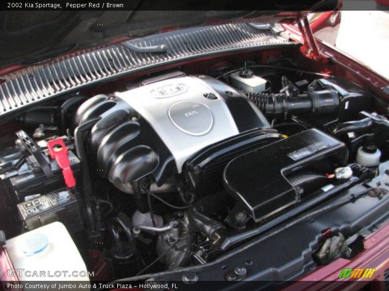  2002 Sportage  Engine - 2.0 Liter DOHC 16-Valve 4 Cylinder