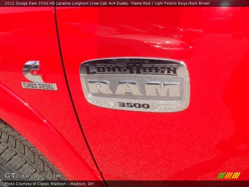  2012 Ram 3500 HD Laramie Longhorn Crew Cab 4x4 Dually Logo