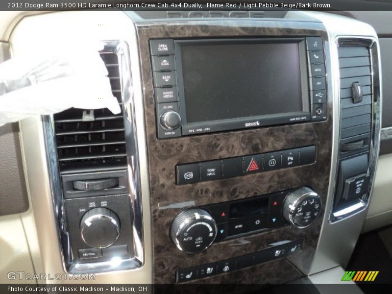 Controls of 2012 Ram 3500 HD Laramie Longhorn Crew Cab 4x4 Dually