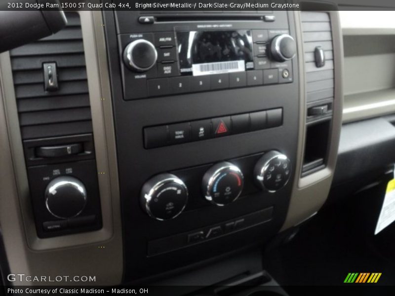 Controls of 2012 Ram 1500 ST Quad Cab 4x4