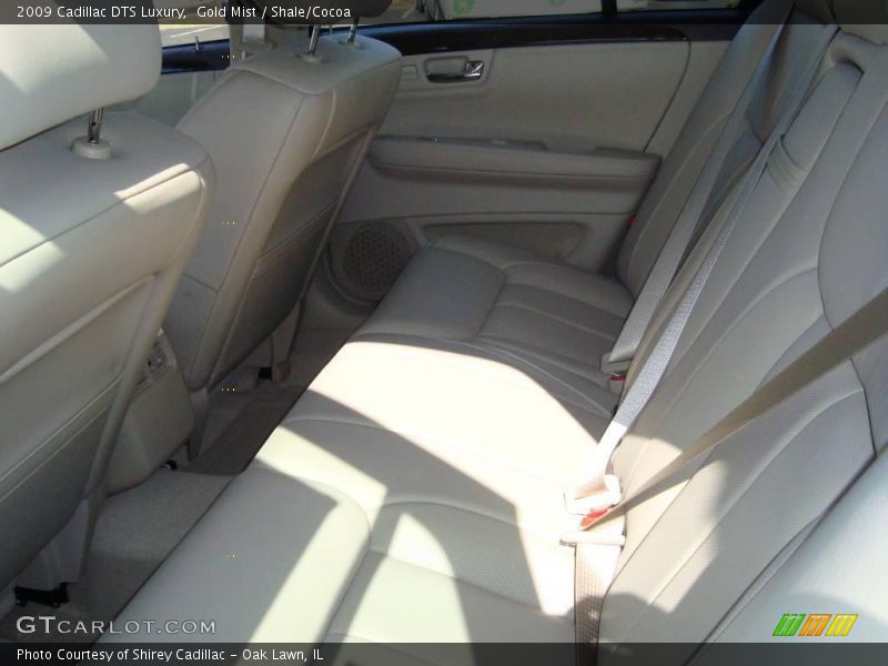 Gold Mist / Shale/Cocoa 2009 Cadillac DTS Luxury