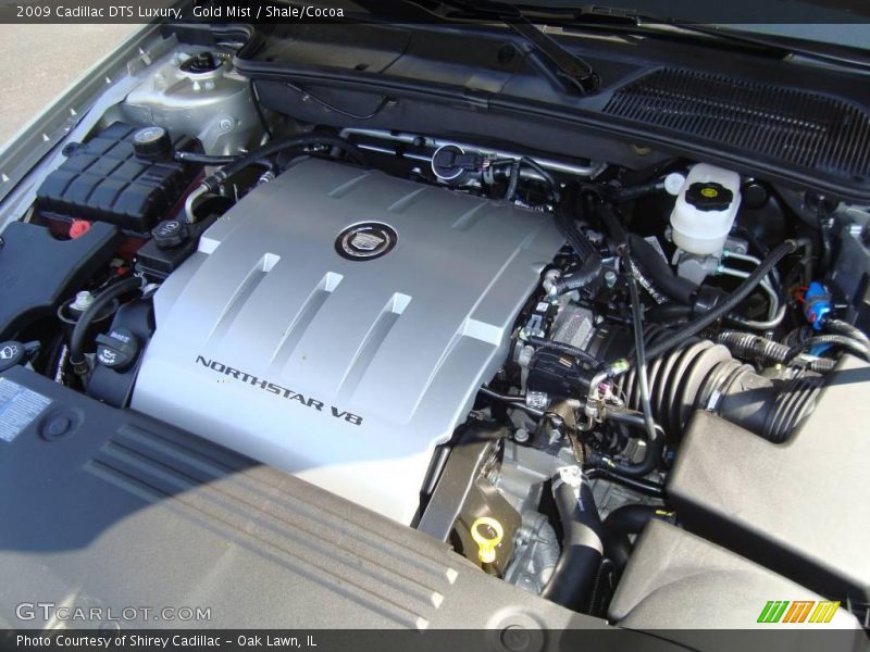 Gold Mist / Shale/Cocoa 2009 Cadillac DTS Luxury