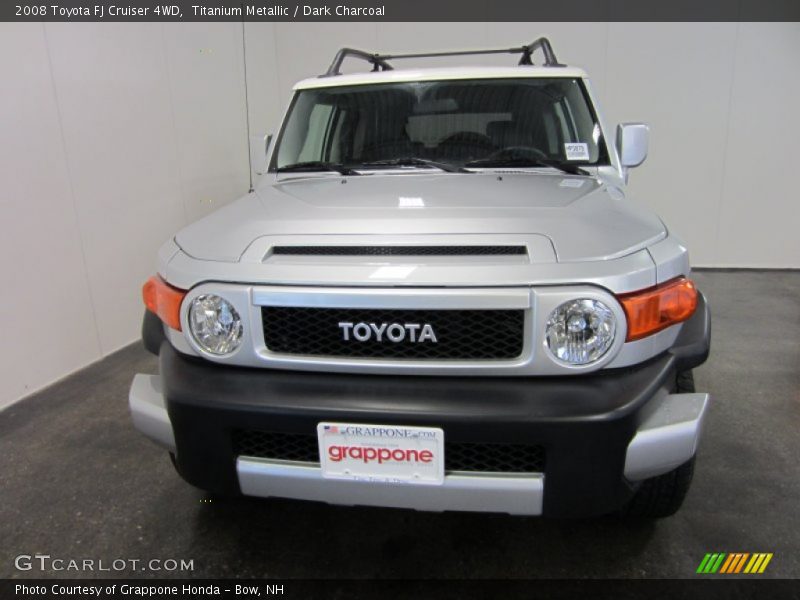 Titanium Metallic / Dark Charcoal 2008 Toyota FJ Cruiser 4WD