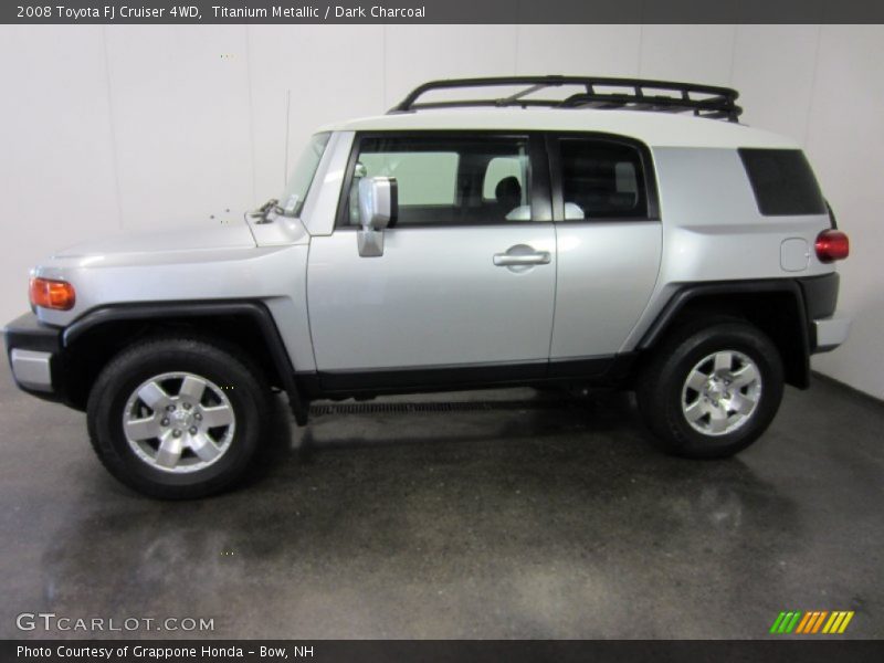 Titanium Metallic / Dark Charcoal 2008 Toyota FJ Cruiser 4WD