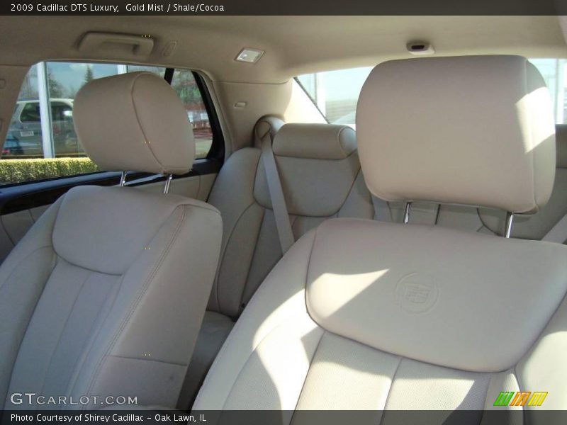 Gold Mist / Shale/Cocoa 2009 Cadillac DTS Luxury