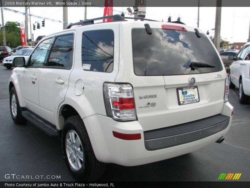 White Suede / Stone 2009 Mercury Mariner V6