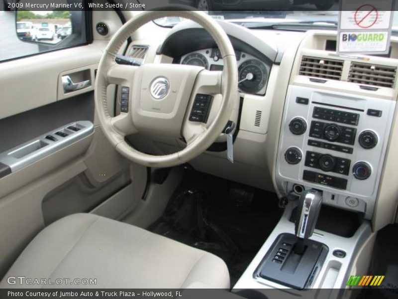 White Suede / Stone 2009 Mercury Mariner V6