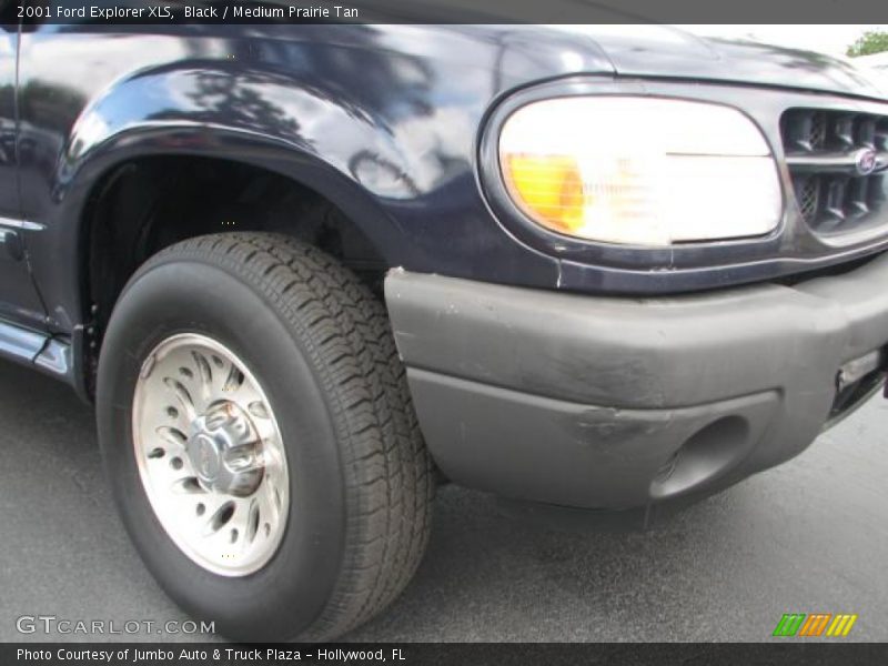 Black / Medium Prairie Tan 2001 Ford Explorer XLS