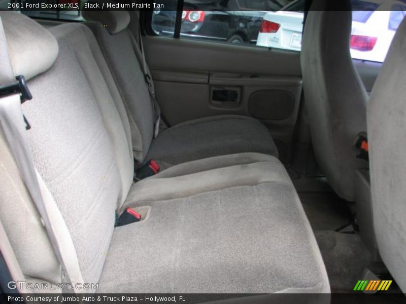 Black / Medium Prairie Tan 2001 Ford Explorer XLS