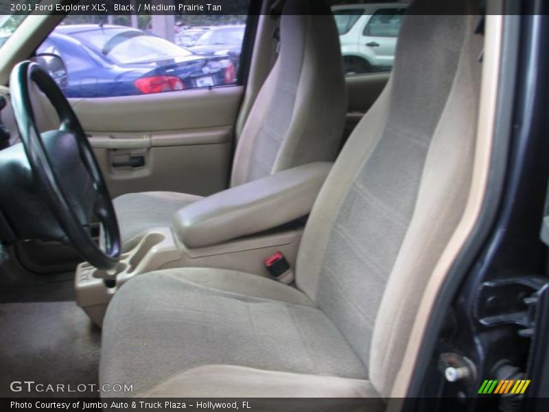 Black / Medium Prairie Tan 2001 Ford Explorer XLS