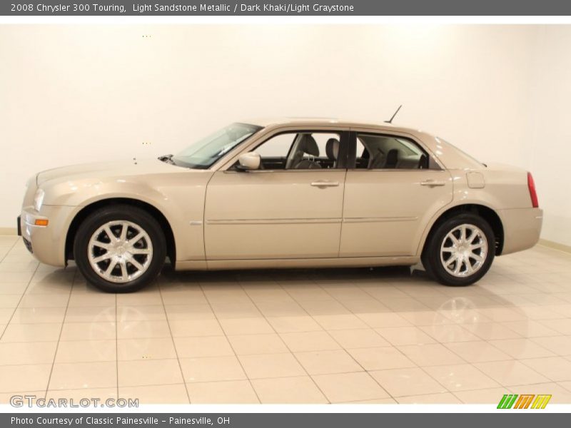 Light Sandstone Metallic / Dark Khaki/Light Graystone 2008 Chrysler 300 Touring