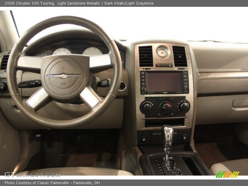 Light Sandstone Metallic / Dark Khaki/Light Graystone 2008 Chrysler 300 Touring