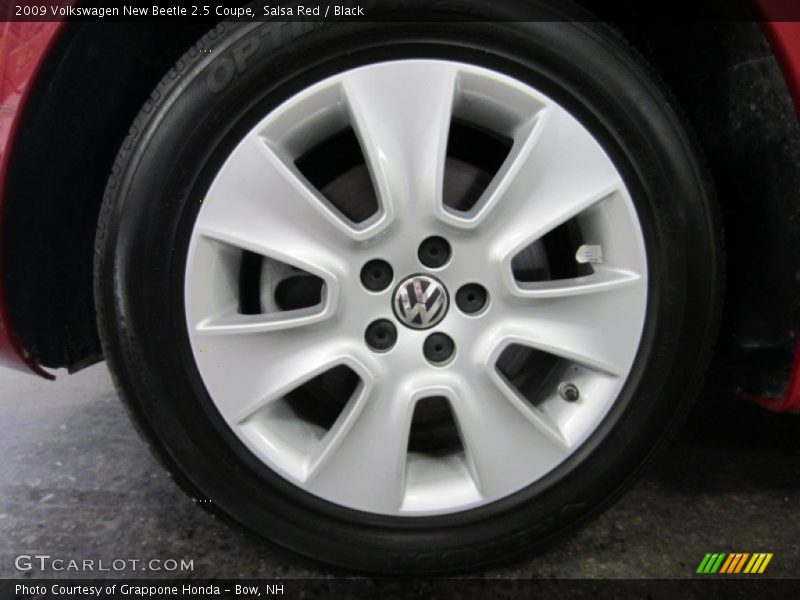 Salsa Red / Black 2009 Volkswagen New Beetle 2.5 Coupe