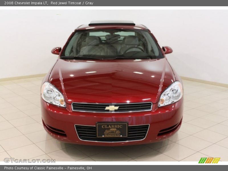 Red Jewel Tintcoat / Gray 2008 Chevrolet Impala LT