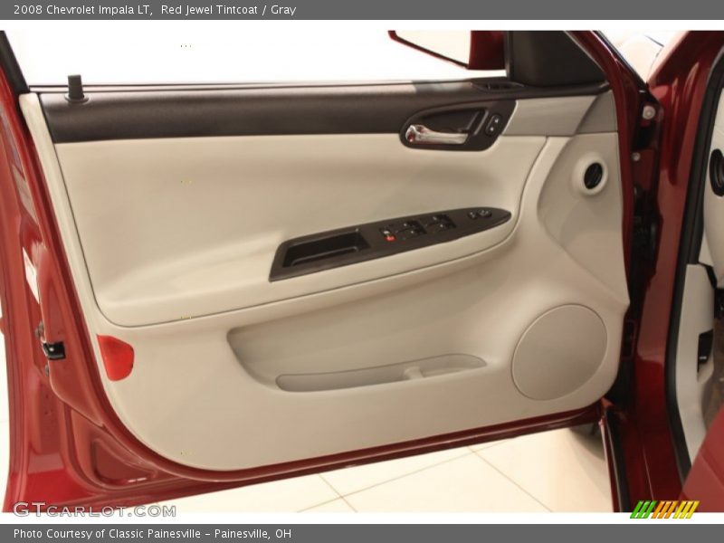 Red Jewel Tintcoat / Gray 2008 Chevrolet Impala LT