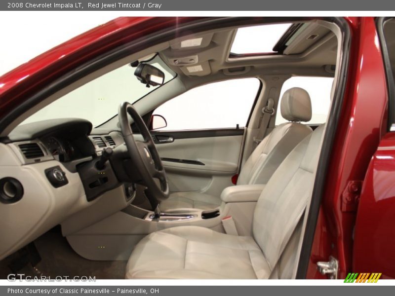 Red Jewel Tintcoat / Gray 2008 Chevrolet Impala LT