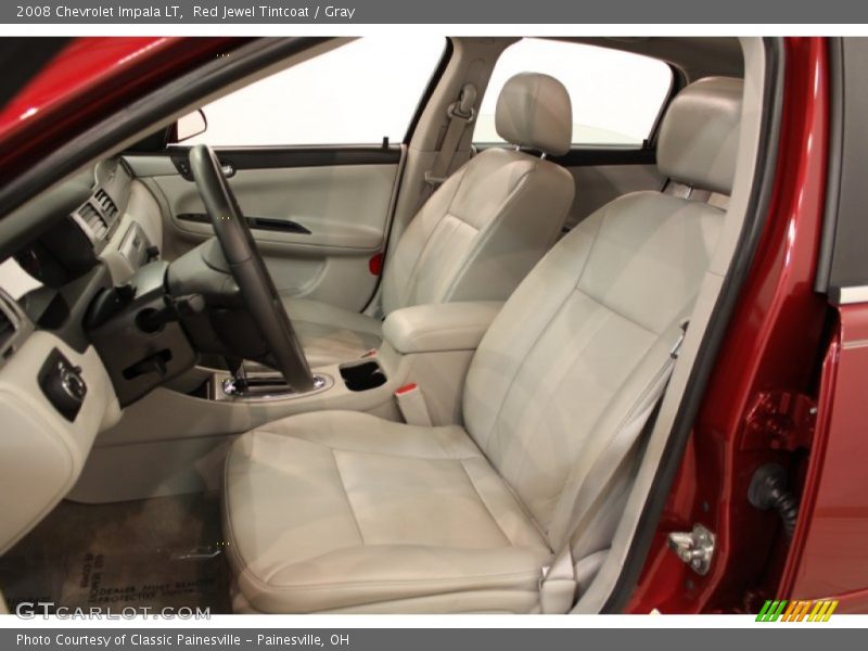 Red Jewel Tintcoat / Gray 2008 Chevrolet Impala LT