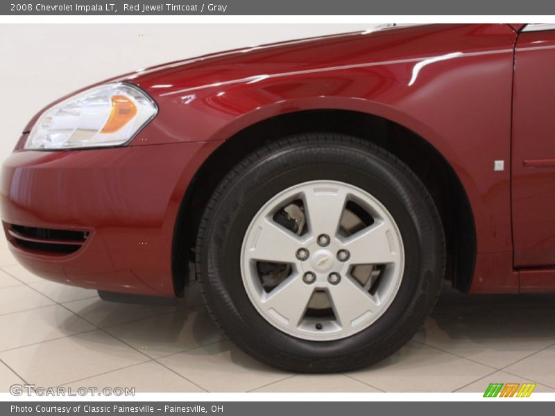 Red Jewel Tintcoat / Gray 2008 Chevrolet Impala LT