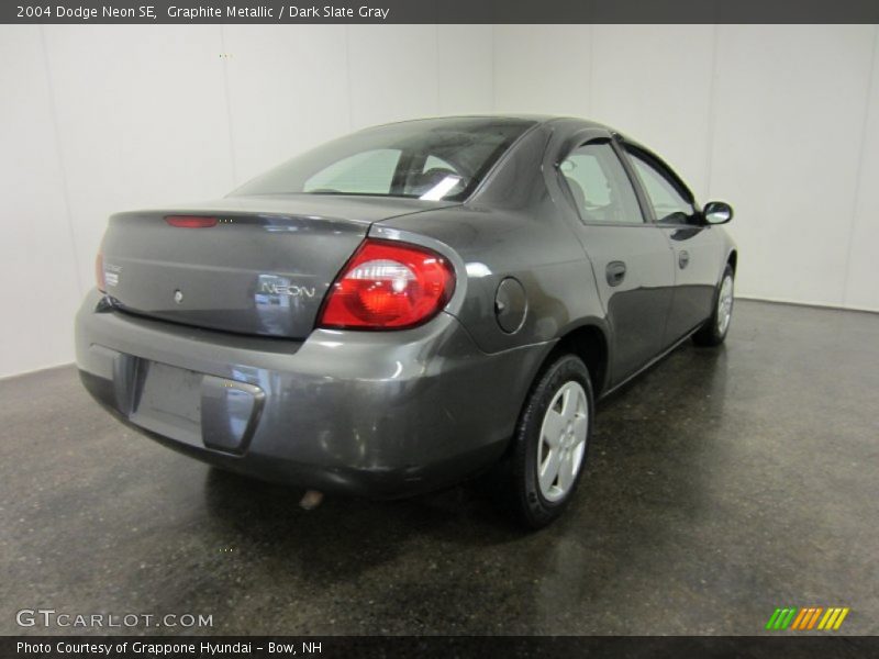 Graphite Metallic / Dark Slate Gray 2004 Dodge Neon SE