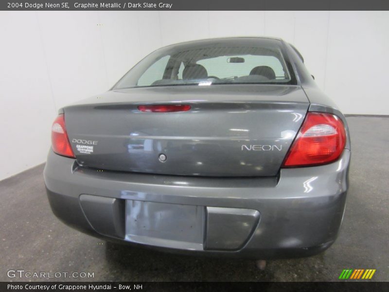 Graphite Metallic / Dark Slate Gray 2004 Dodge Neon SE