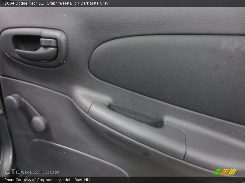 Graphite Metallic / Dark Slate Gray 2004 Dodge Neon SE