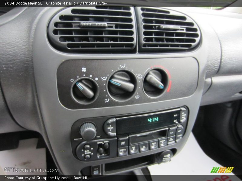 Graphite Metallic / Dark Slate Gray 2004 Dodge Neon SE
