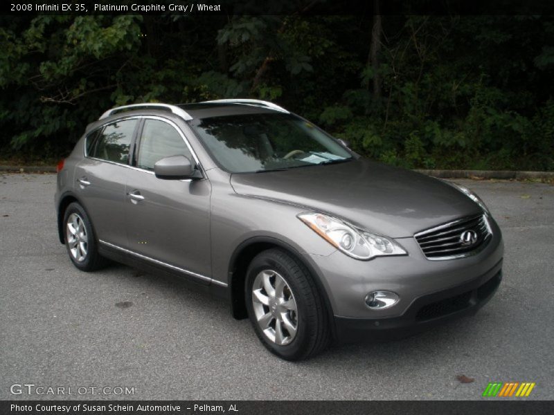 Platinum Graphite Gray / Wheat 2008 Infiniti EX 35