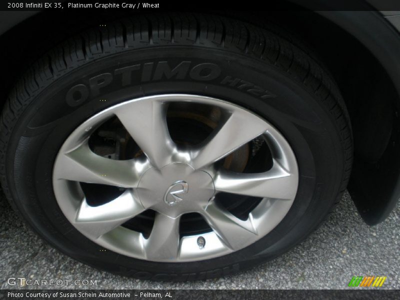 Platinum Graphite Gray / Wheat 2008 Infiniti EX 35