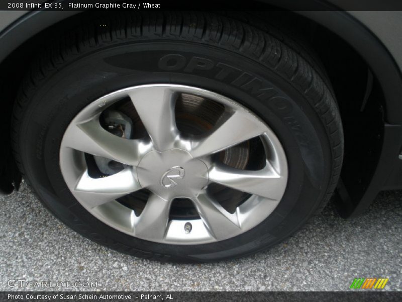 Platinum Graphite Gray / Wheat 2008 Infiniti EX 35