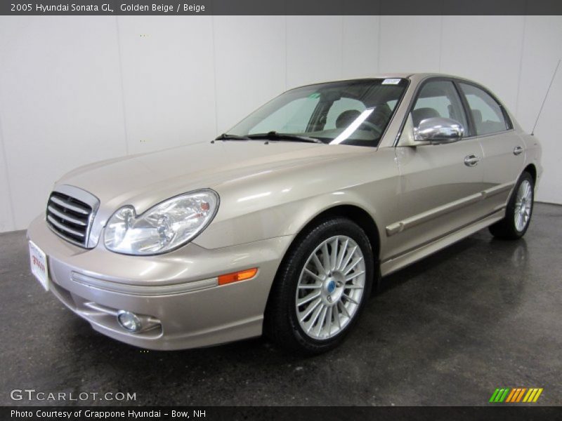 Golden Beige / Beige 2005 Hyundai Sonata GL