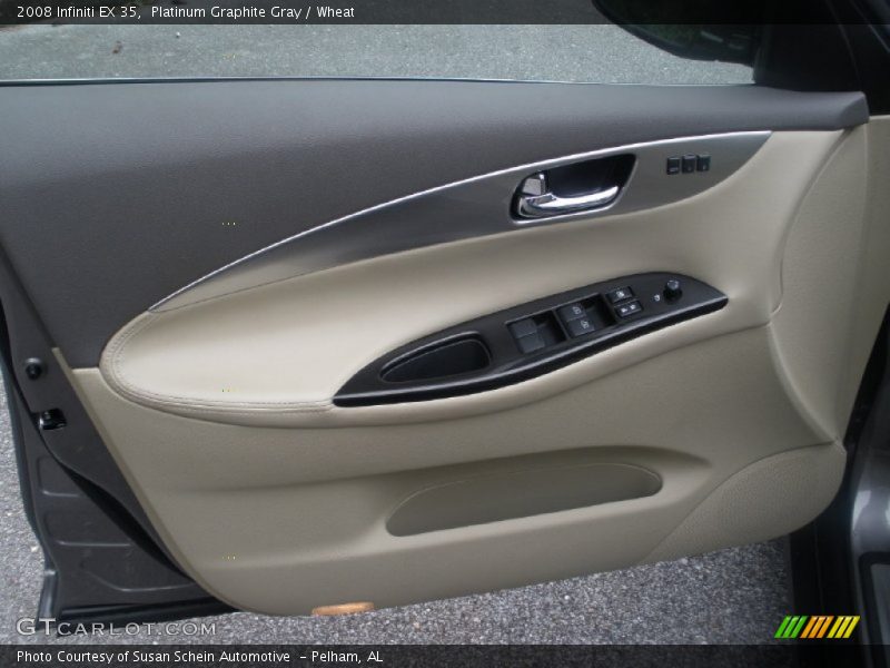 Platinum Graphite Gray / Wheat 2008 Infiniti EX 35