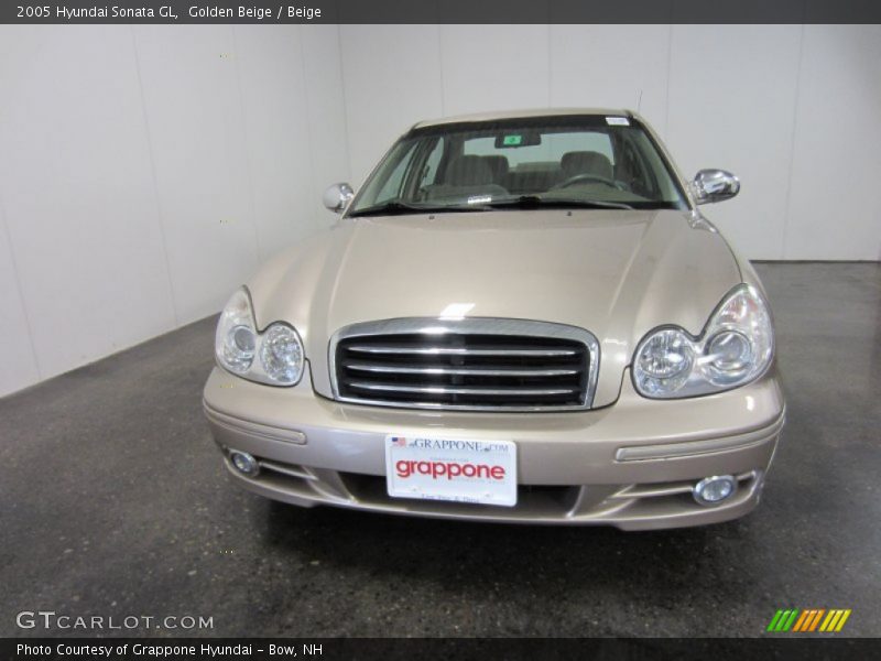 Golden Beige / Beige 2005 Hyundai Sonata GL