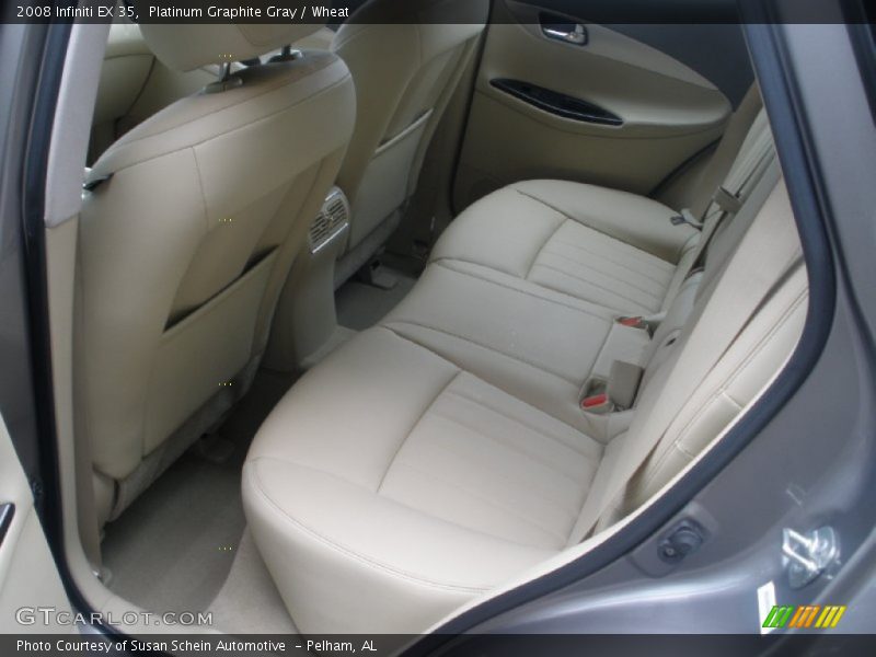 Platinum Graphite Gray / Wheat 2008 Infiniti EX 35