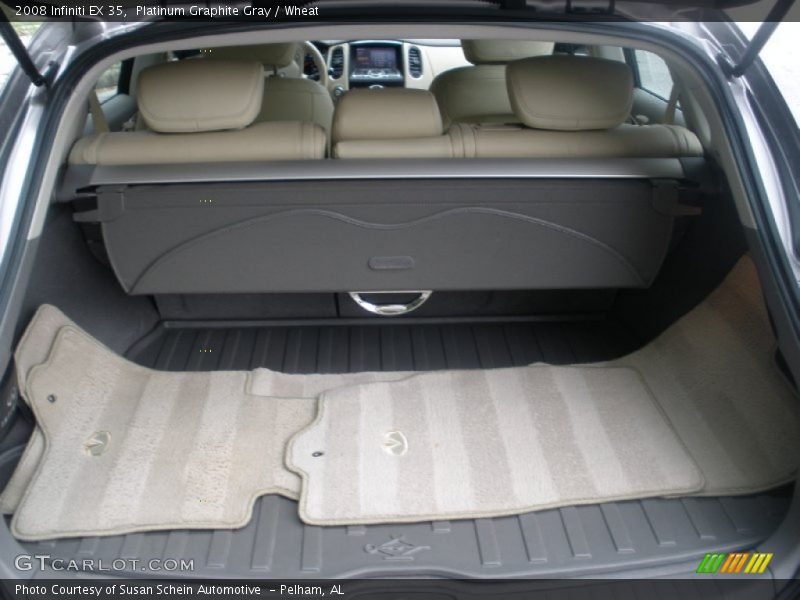 Platinum Graphite Gray / Wheat 2008 Infiniti EX 35