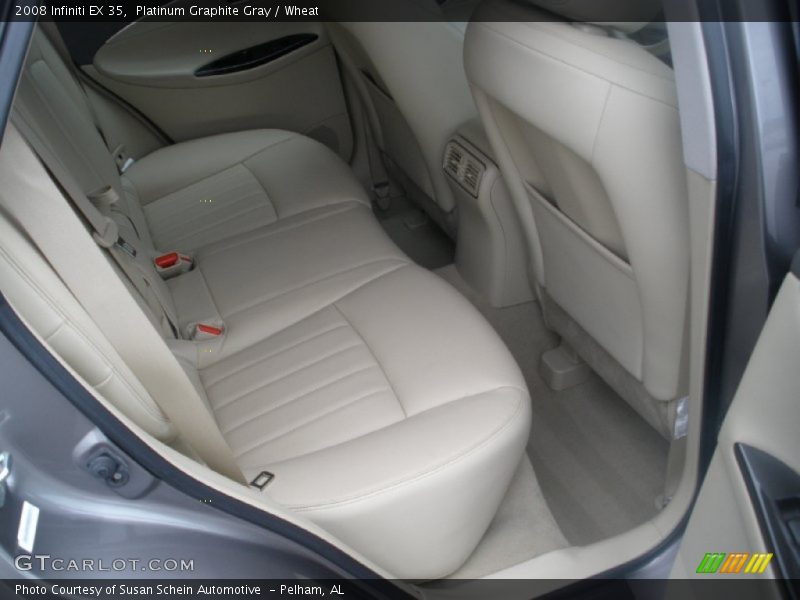 Platinum Graphite Gray / Wheat 2008 Infiniti EX 35