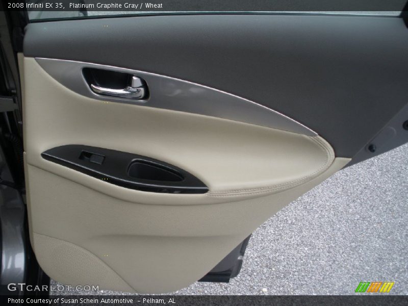 Platinum Graphite Gray / Wheat 2008 Infiniti EX 35